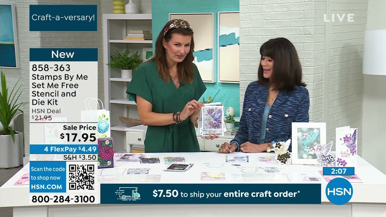 Stamps By Me Set Me Free Stencil and Die Kit