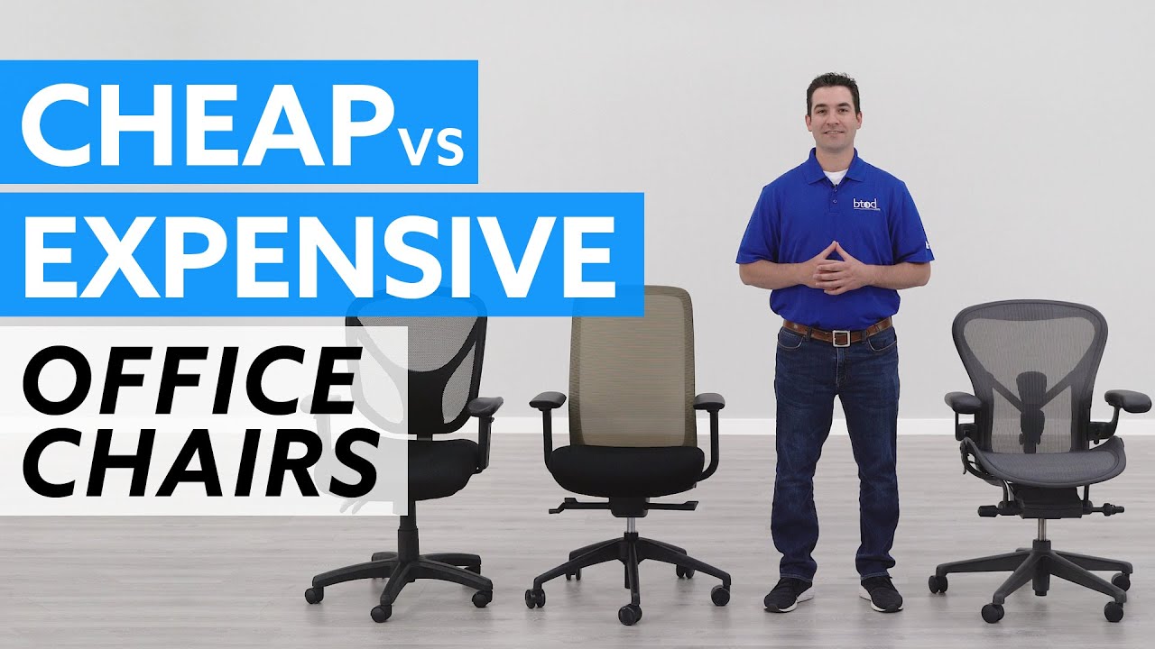 cheap vs expensive office chairs what are the differences