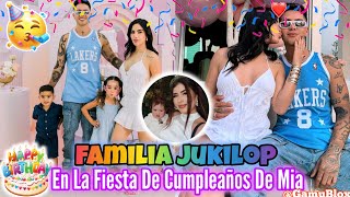 FAMILIA JUKILOP EN LA FIESTA DE CUMPLEAÑOS DE MIA LA HIJA DE NICOLE GARCÍA!🥳