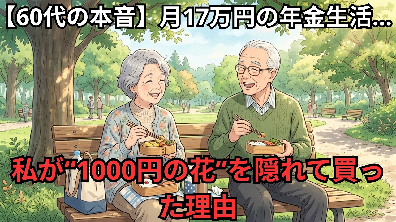 【60代の本音】月17万円の年金生活…私が“1000円の花”を隠れて買った理由