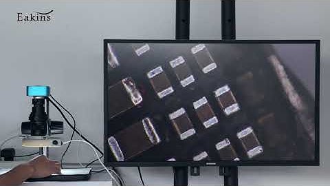 UHD 4K 1080P HDMI Industrial Video Microscope Camera 200X Zoom C mount Lens