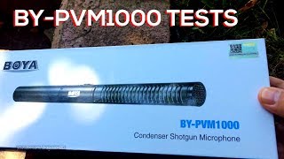 Microphone Boya BY-PVM1000 Condenser Shotgun