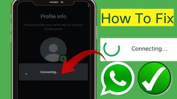 Fix WhatsApp Login Connecting Problem 2025 | Solve WhatsApp Profile Info Connecting Issue  