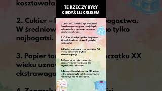 Te Rzeczy Były Luksusem Kiedyś