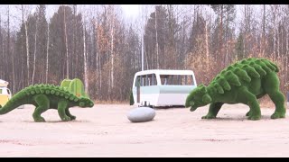 Самый большой динозавр в стране поселился в Пыть-Яхе