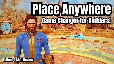 Fallout 4 Mod Review: Place Anywhere is the BEST QoL Mod! #fallout4 #fallout4mods #fallout4modsxbox