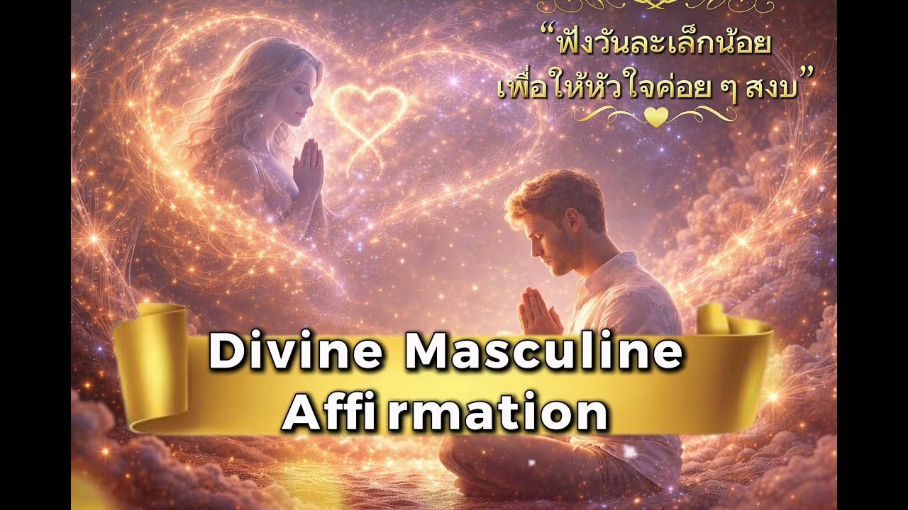 Divine Masculine Affirmation เพื่อคืนสมดุลพลังภายใน