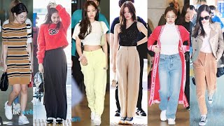 Blackpink Jennie Kim Airport Fashion
