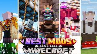 ⭐Top 10 Nuevos MODS para MINECRAFT ⭐1.20.1 - 1.21.1 PARTE 22
