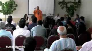 Swami Nirbhayananda Addressing Youth At Waves Conference