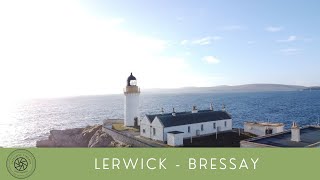 Lerwick - Bressay  Driving Tour With Drone Footage