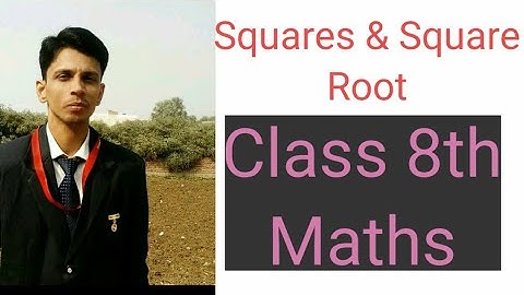 How to find squaring a two digit number by column method. class 8 maths ch-3 square and square root.