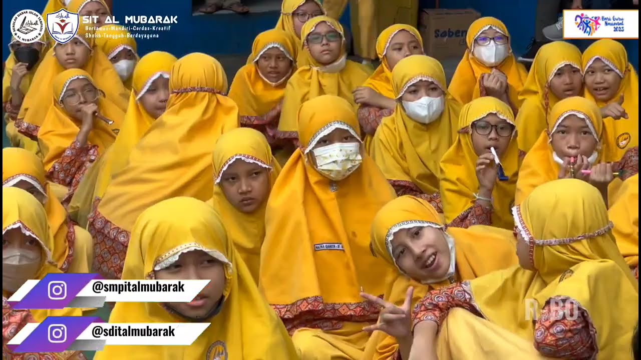 SDIT Al Mubarak - Selamat Hari Guru Nasional Tahun 2023