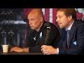 Presskonferens inför returen mot FC Midtjylland