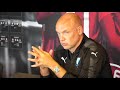 Presskonferens inför returen mot FC Midtjylland