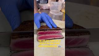 Fresh ahi tuna, summer nights, and good food in Bemus Point, NY. 🎣☀️
