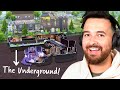 I built secret underground tunnels from The Sims 4 Werewolves