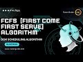 FCFS [First Come First Serve] Disk Scheduling Algorithms
