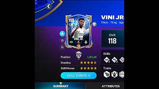 118 Vini Jr Skill Moves ✨ Dribbling Review 👀( FC MOBILE EDIT )#fifa #fcmobile