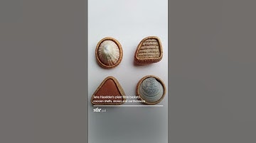 Jane Haselden’s plant fibre baskets cocoon shells, stones and earthenware | STIRpad.com