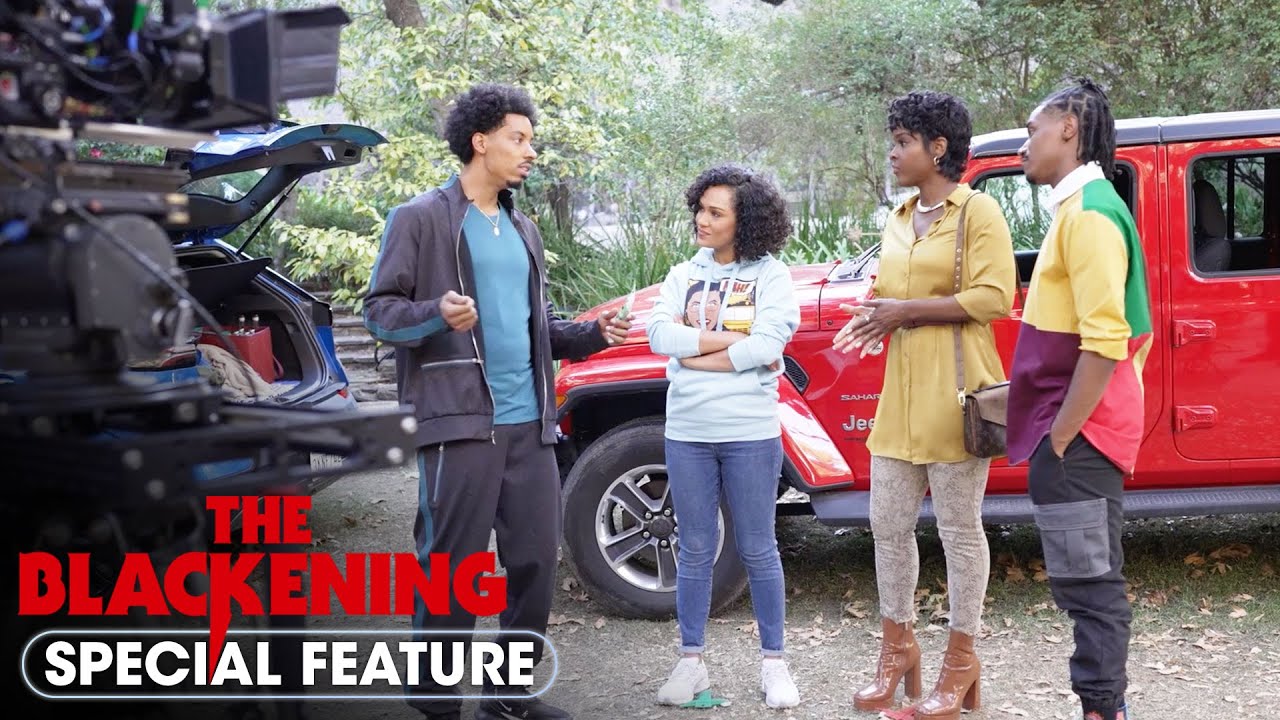 The Blackening (2023) Special Feature ‘On Set’ - Melvin Gregg, Dewayne ...