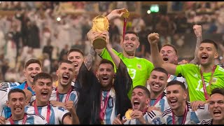 Argentina Campeón del Mundo 2022 con canción de Rocky ft. Pablo Giralt