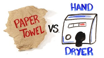 Paper Towel vs Hand Dryers