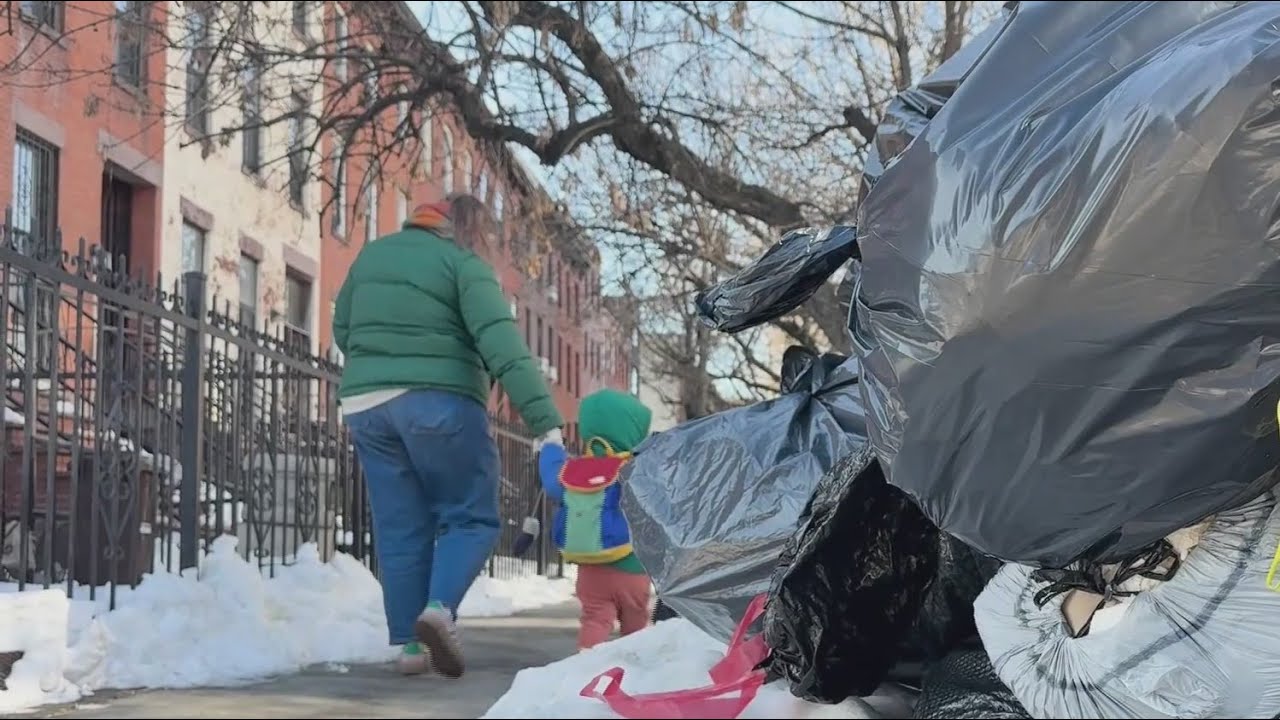 Neighbors track trash as NYC crews make the rounds