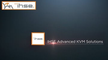 IHSE KVM Extender and Switching Solutions for Control Rooms
