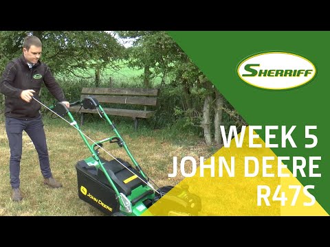 John Deere R47S Mower Walk Around | Fraser's Friday Vlog