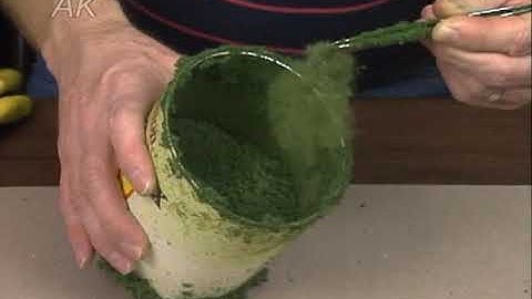 Making Model Train Scenery Trees