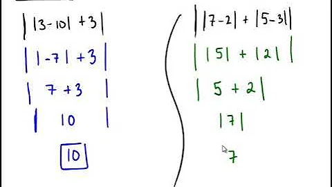 Operations with absolute value: Problem type 2
