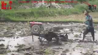 Yanmar Diesel Two Wheel Tractor Working