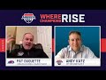 UMass Lowell's Pat Duquette Talks with Andy Katz