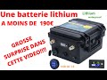 Une batterie lithium pas chre