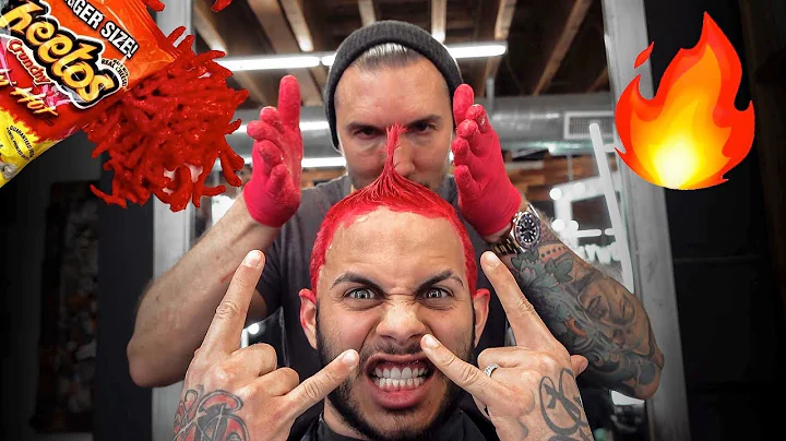 Flamin Hot Hair Transformation