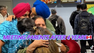 Meeting Parents After 4years.. ||emotional moment|| Timmins, Canada🇨🇦 || 1st August 2023