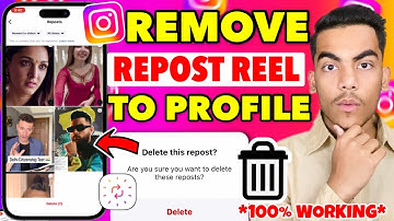How To Remove Instagram Repost Reels | How To Delete Instagram Repost From Profile 