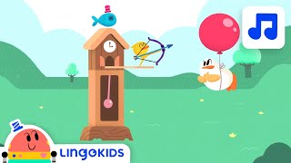 HICKORY DICKORY DOCK 🎵🕰️🐟 Best Nursery Rhymes for Kids | Lingokids