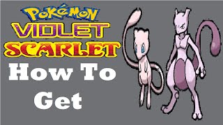 Pokemon Scarlet and Violet Mew