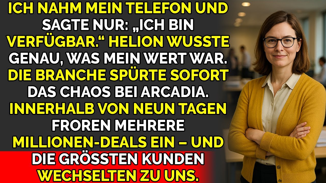 Der CEO feuerte mich während meines Vortrags — die größten Kunden folgten MIR, nicht ihm
