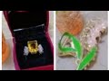 huitan luxury ring || cute korean claw clip || daraz shopping hual