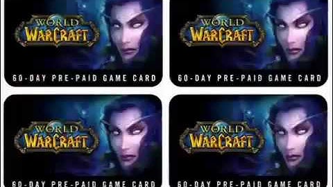 US/EU NEW! WoW Game Card Generator working as of 1 july 2010 ! New Patch !Blizzard Supported!