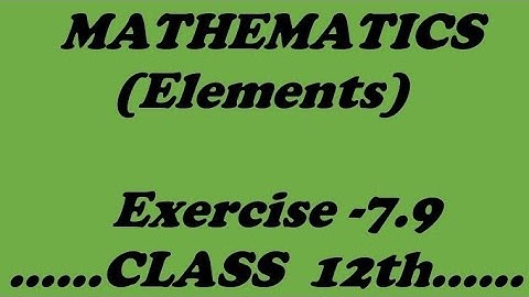 Class 12th ,Math(Elements)DIFFERENTIATION......Derivative of higher order.....Exercise 7.9,Q 4