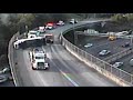 217 Flyover ramp closed for crash