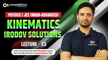 Problems in General Physics IE Irodov Q.1.23 A point moves rectilinearly whose modulus depends