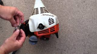 Stihl Fs55 Primer Bulb Replacement - How To Replace A Stihl Fs45Fs55Fs65 Trimmer Primer Bulb