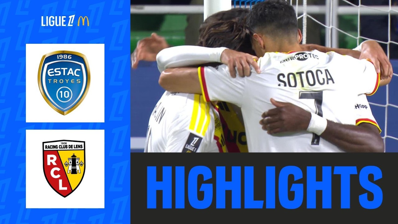 [리그 1] ESTAC 트루아 1 : 3 RC 랑스 경기 결과·하이라이트