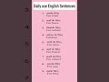 Daily use English Sentences#English#Englishgrammar