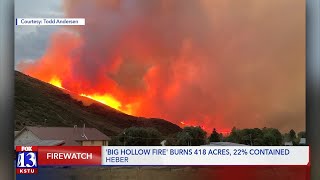 Heber resident describes 'Big Hollow Fire'